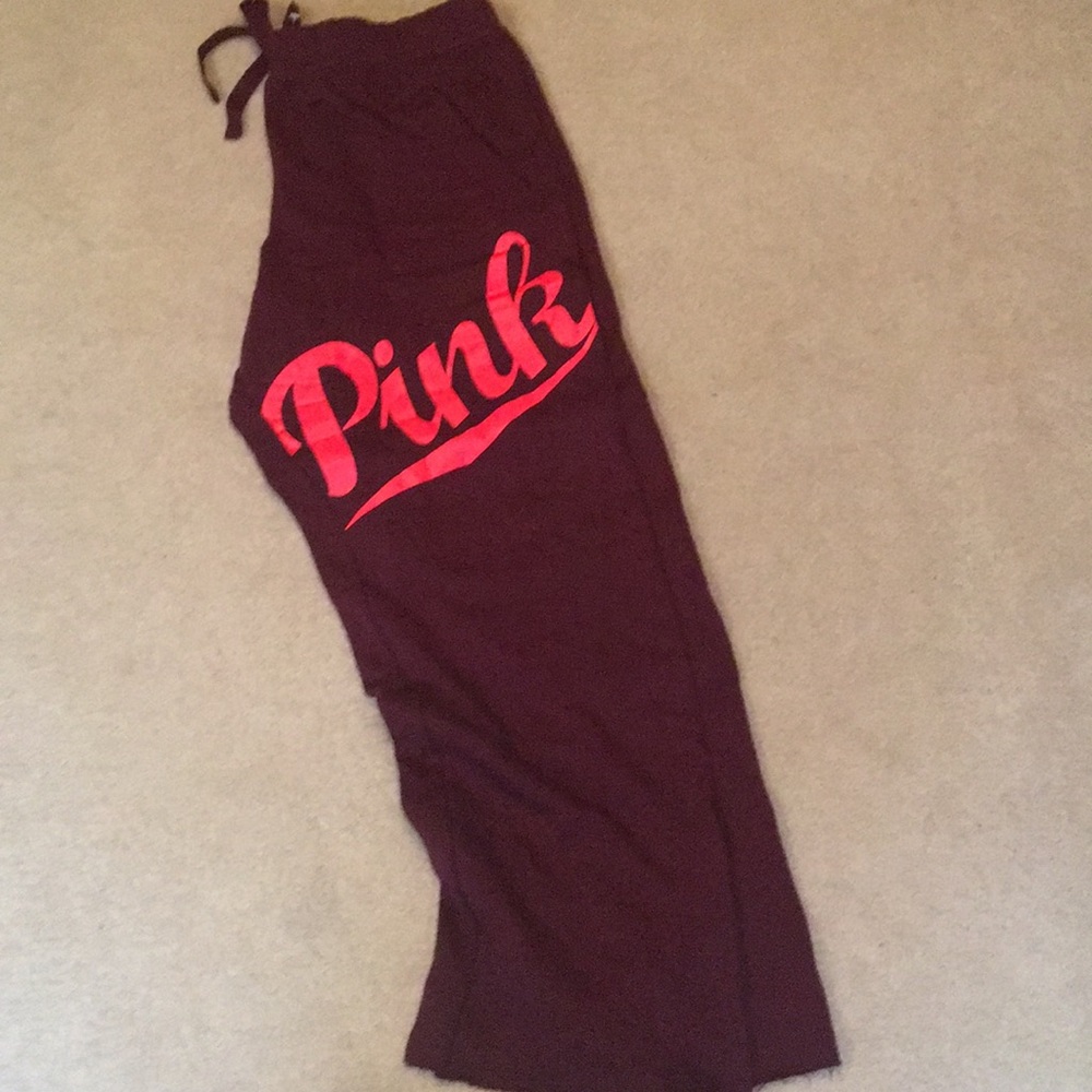 Pink sweatpants